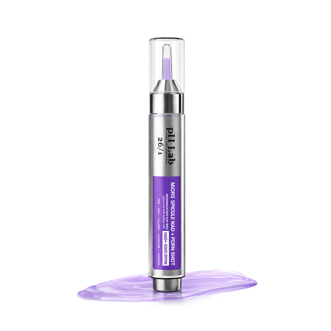 PHLab Micro Spicule NAD+ PDRN Shot, Needle-Free Cellular Renewal Serum
