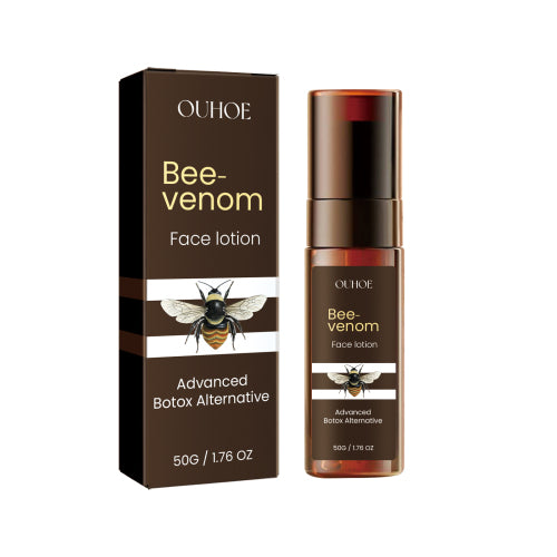 OUHOE Bee Venom Facial Lotion Is Fine, Gentle, Light, Moisturizing, Nourishing, Smooth, Skin-Friendly And Hydrating For Daily Facial Care