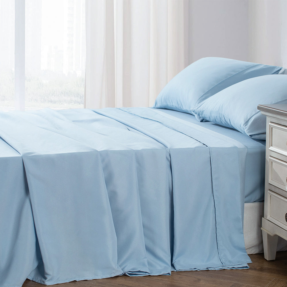 Kasentex Summer Soft Sheet Bedding Set in Deep Pocket, Hypoallergenic and Breathable, Room Decor, Graduation Gifts