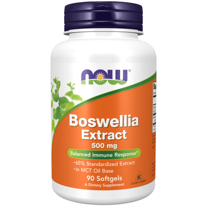 Now Foods Boswellia Extract 500 mg 90 Softgels - 4936