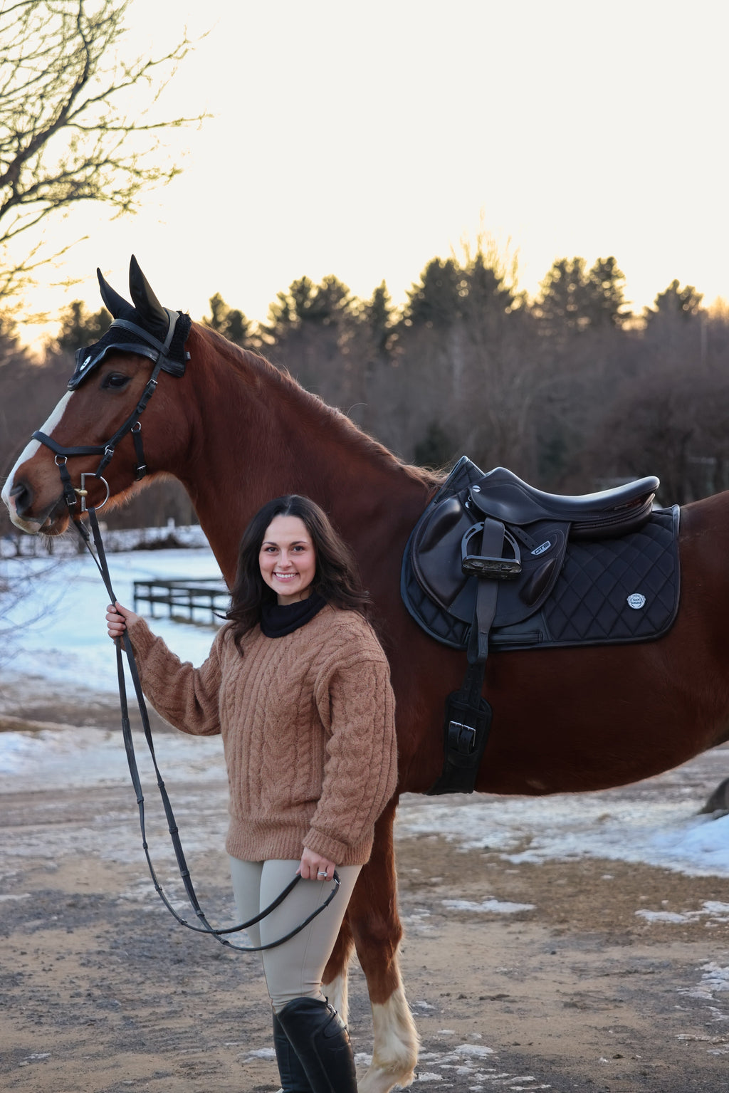Jump Saddle Pad | Black Ice