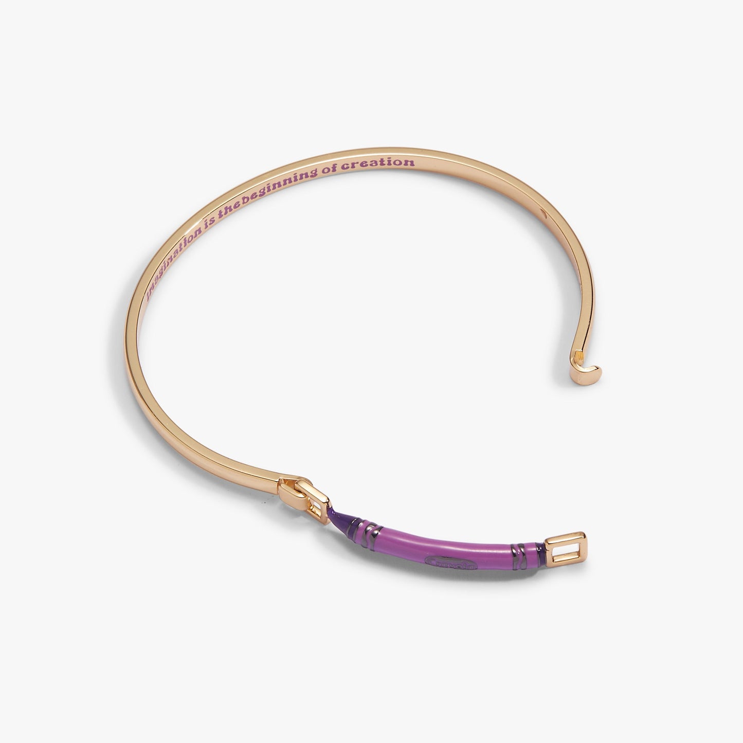 Crayola Purple Crayon Tension Bangle