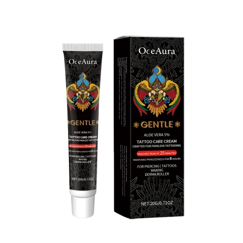 OceAura Tattoo Care Cream, A Daily Gentle Cleansing And Moisturizing Skin Nourishing Cream