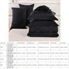 Premium 7-Piece King Bedding Set Durable Polyester Includes Mattress Topper Pillowcases Flat Sheet for Relaxation Simple