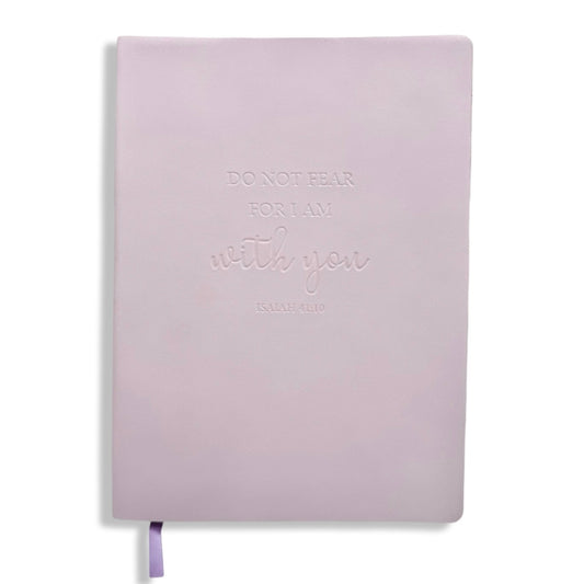 Journal: HeyPeacock Journal, PREMIUM Soft Leather - DO NOT FEAR