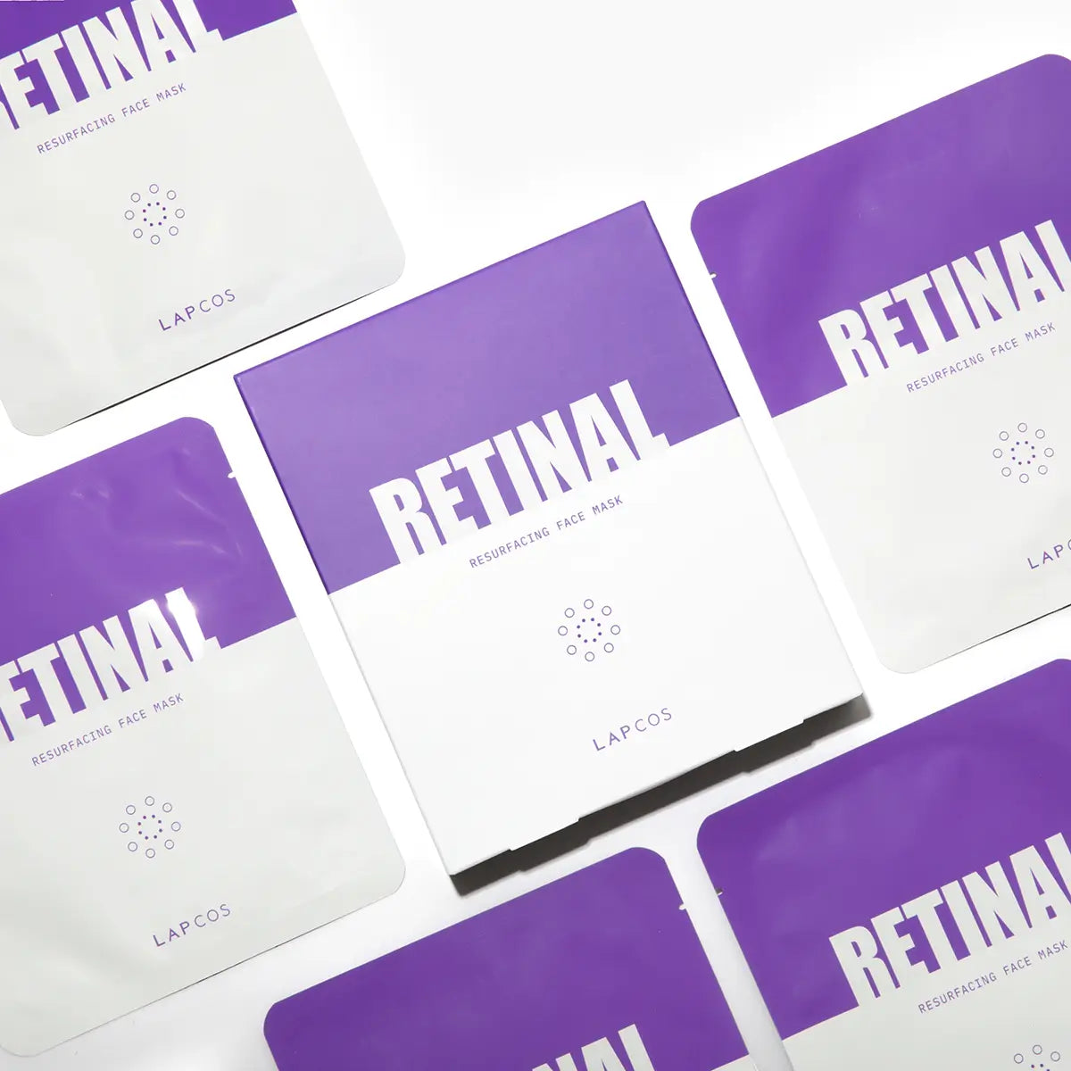 Retinal Resurfacing Sheet Mask 5-Pack Box