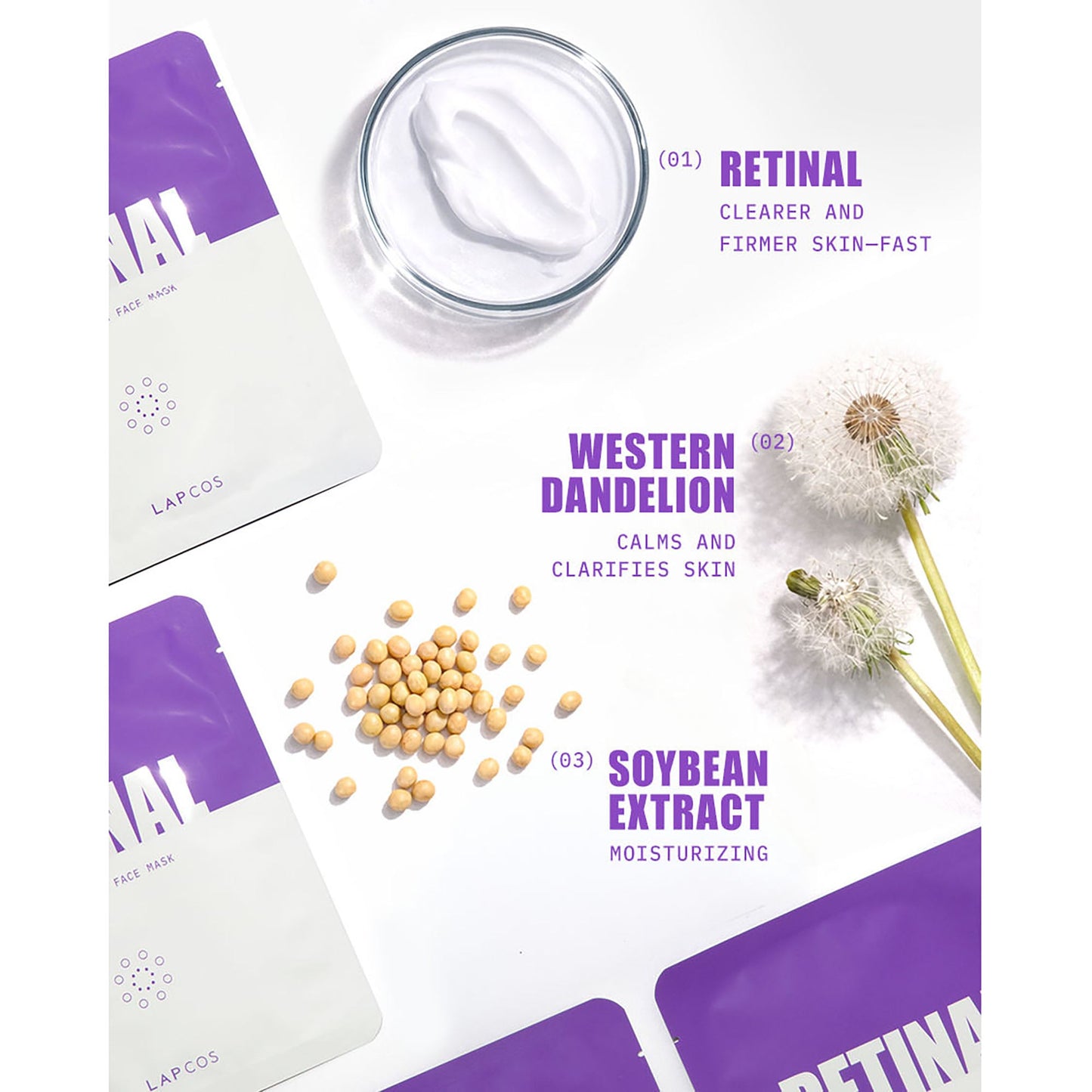 Retinal Resurfacing Sheet Mask 5-Pack Box
