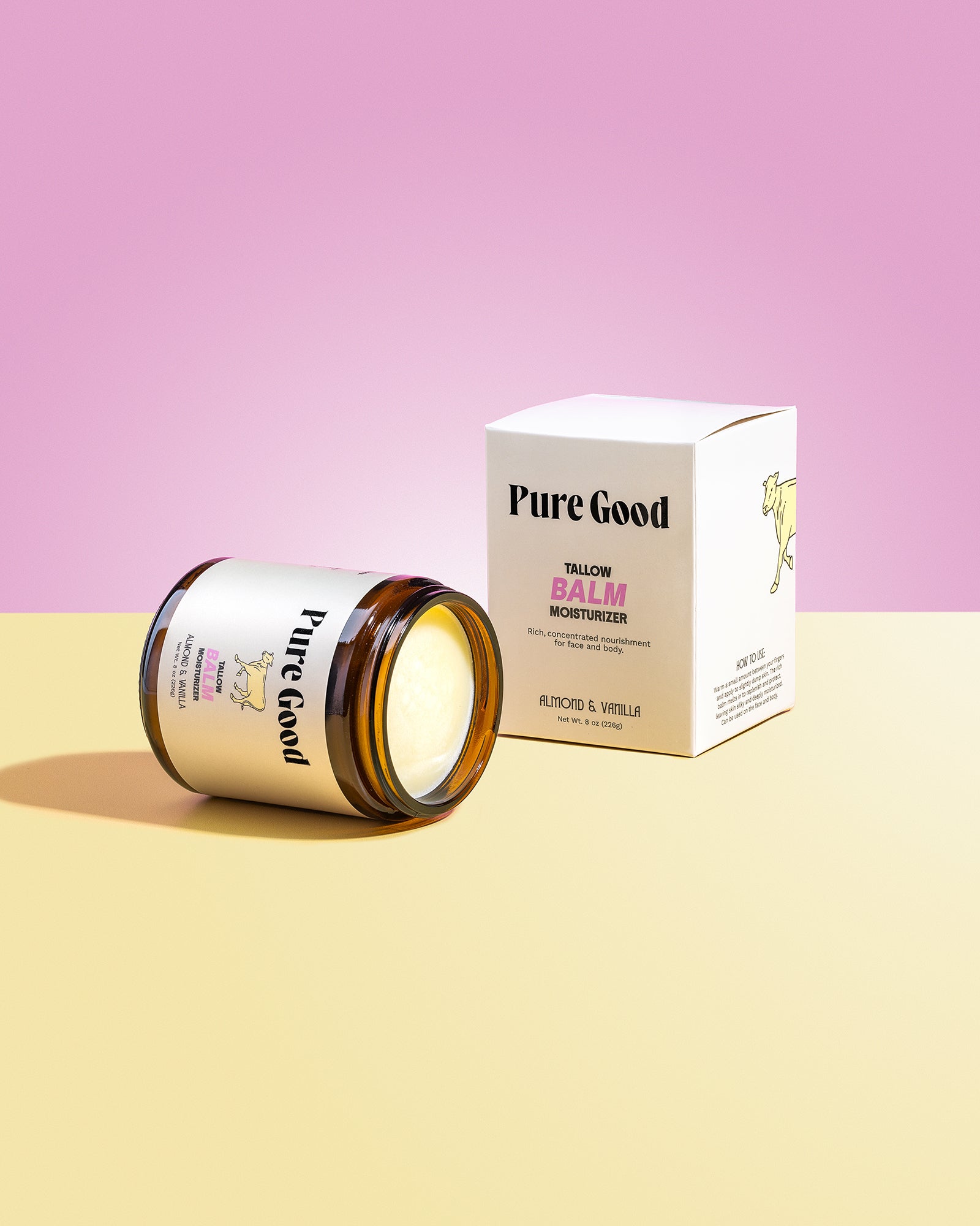 Almond + Vanilla Tallow Balm