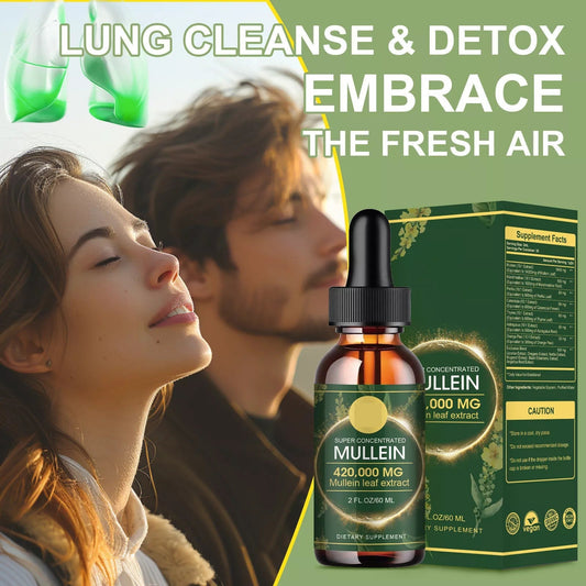 Lung Detox Mullein Flower Drops