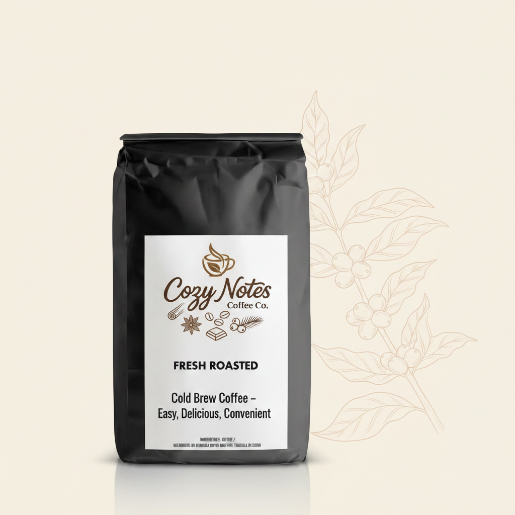 Cold Brew Coffee Concentrate — The Slow Steep by Cozy Notes