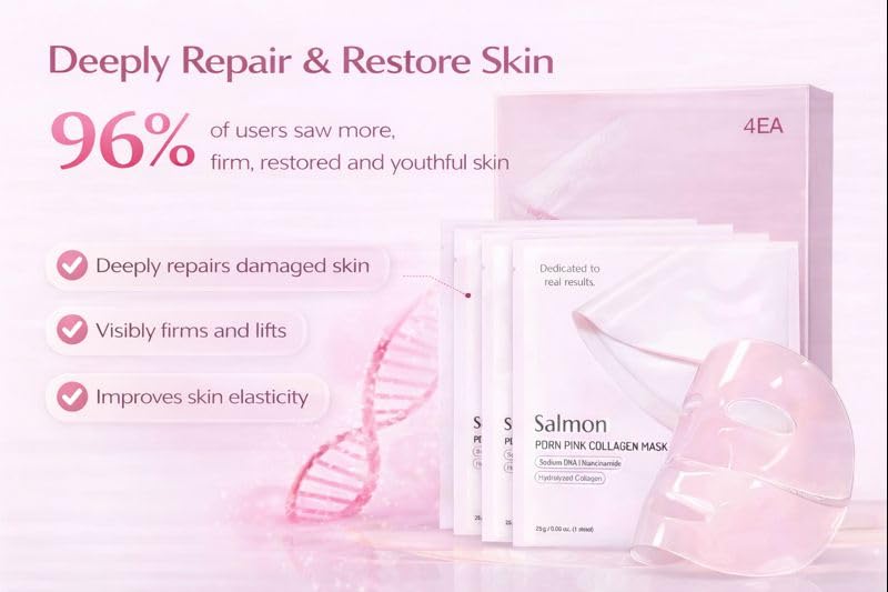 99% Salmon PDRN Mask 5 mask sheets