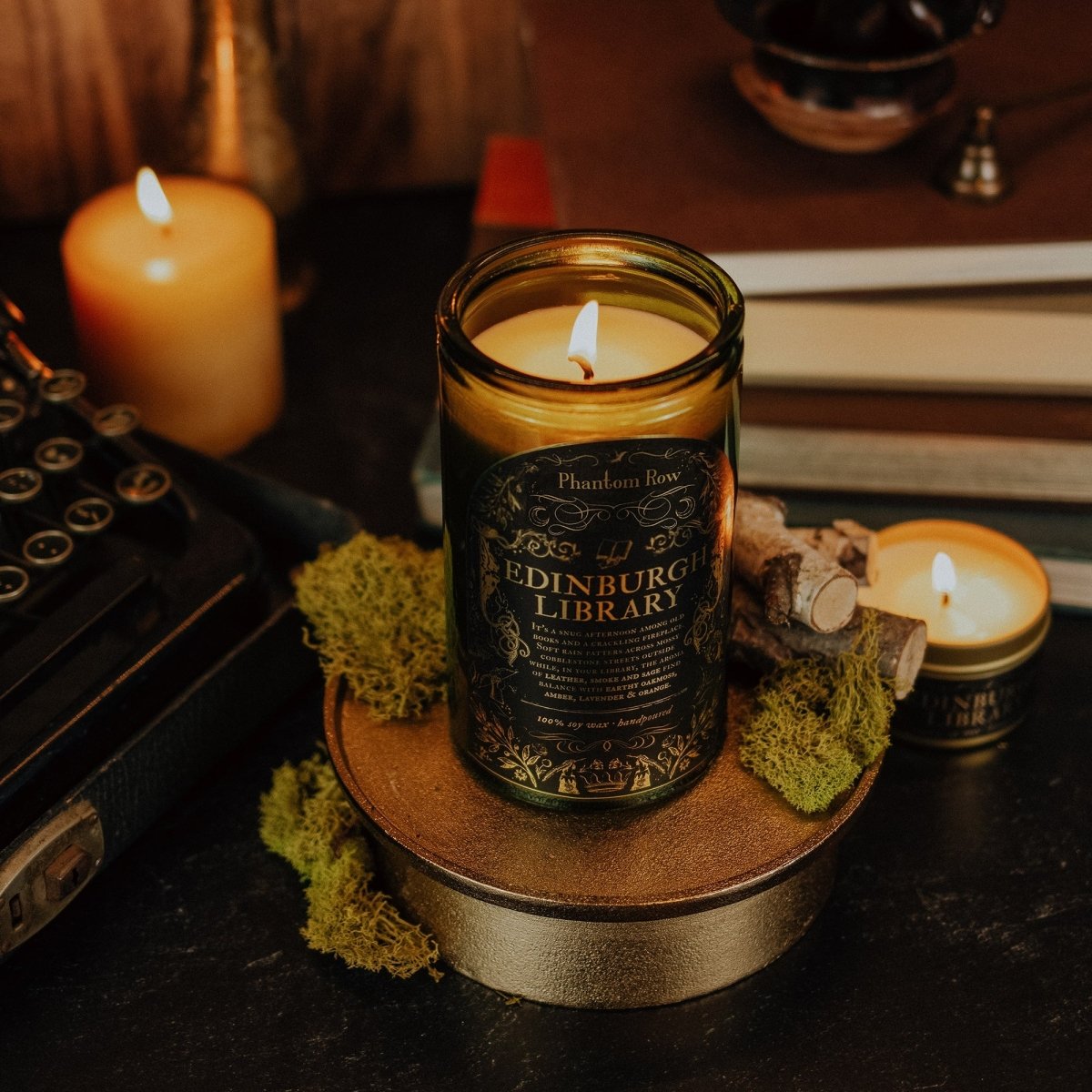 Edinburgh Library Candle