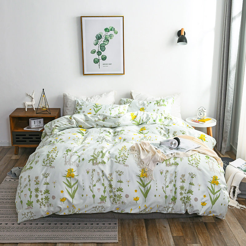 Bed Sheets Quilt Covers 4piece Set