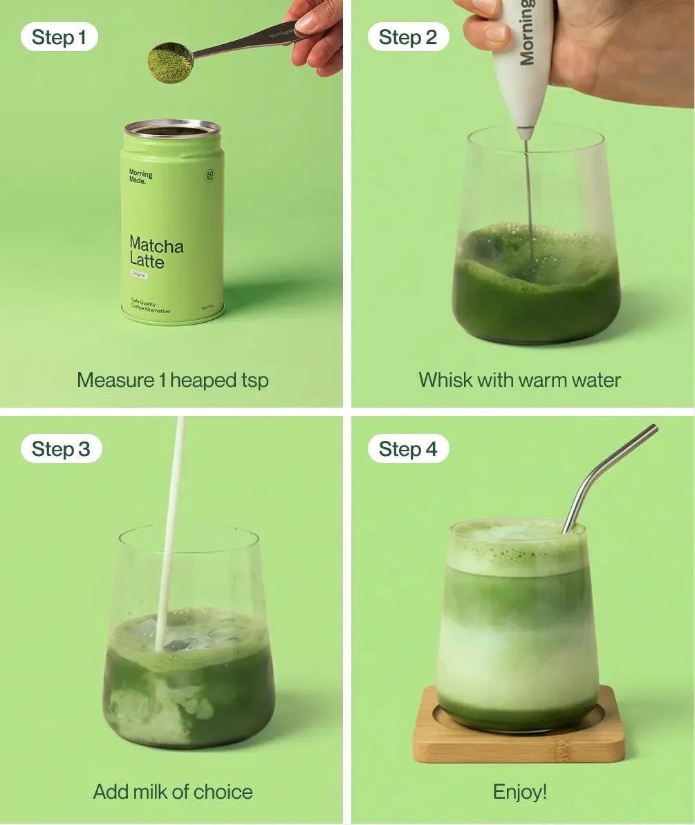 Mango Matcha Latte