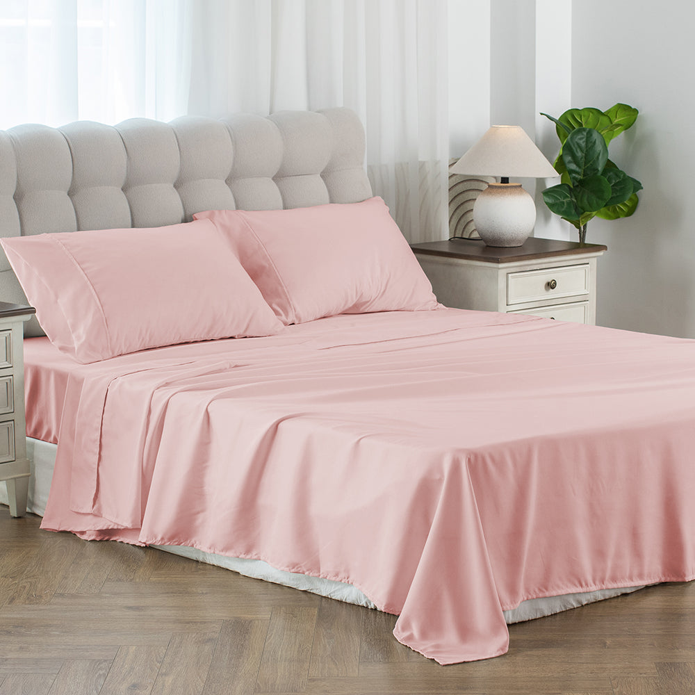 Kasentex Summer Soft Sheet Bedding Set in Deep Pocket, Hypoallergenic and Breathable, Room Decor, Graduation Gifts