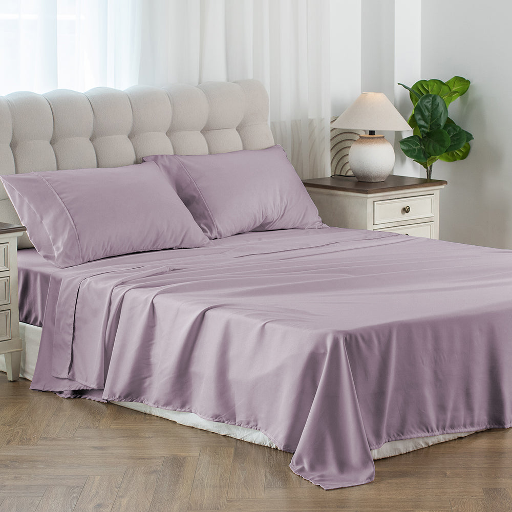 Kasentex Summer Soft Sheet Bedding Set in Deep Pocket, Hypoallergenic and Breathable, Room Decor, Graduation Gifts