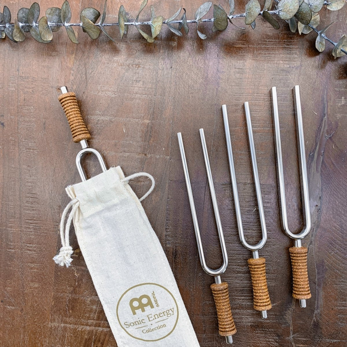 7 Chakra Healing Tuning Fork Set with Travel Case